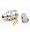 CONECTOR N HEMBRA AEREA CRIMPAR RG213