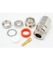 CONECTOR N HEMBRA AEREA PARA SOLDAR CABLE RG-213 PTFE