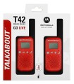 MOTOROLA TALKABOUT T42 ROJO