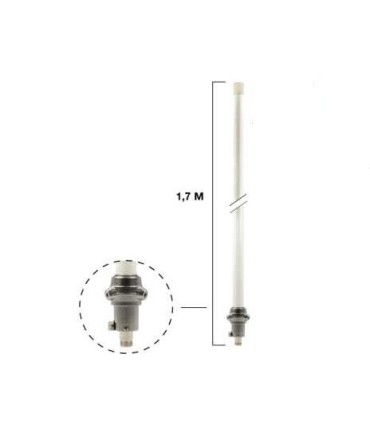 JS-X-50N ANTENA BIBANDA VHF/UHF FIBRJSA 1,7 M CONECTOR N