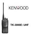 TK-3000E KENWOOD WALKIE PROFESIONAL UHF 440-470  MHZ 16 CANALES