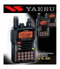 YAESU VX-6E WALKIE BIBANDA VHF/UHF + CARGADOR DE SOBREMESA RAPIDO + PINGANILLO