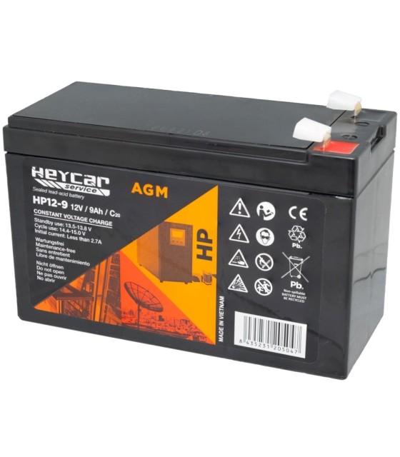 Batería 12V-7Ah Heycar - P481 HA12-7S HEY > Protectionic