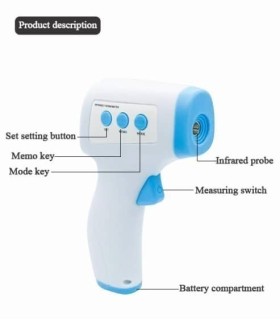HG01 TERMOMETRO DIGITAL PARA LA FRENTE INFRAROJOS