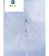 FALKOS D-130 ANTENA DISCONO PARA ESCANER 25 a1.300 MHZ CONECTOR N