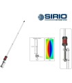 SIRIO GAIN MASTER ANTENA DE BASE PARA 10, 11 Y 12 METROS DE 25 A 30 MHZ.