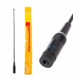 ANTENA DIAMOND EQ RH-771S PARA WALKIES BIBANDA144 / 430 MHz. SMA MACHO Y MUY FLEXIBLE COPIA  TTI