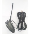 ANTENA MOVIL GPS/TETRA/UHF  PHANTOM II GPS- TETRA-UHF-04 VARILLA CORTA SRTM-870 SIRTEL  MA-4202-1 KOMUNICA