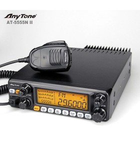 ANYTONE AT-5555N II TRANSCEPTOR ONDA CORTA CON AM/FM/SSB+RECEPCION DE 136 A 174 MHZ+CTCSS Y DCS