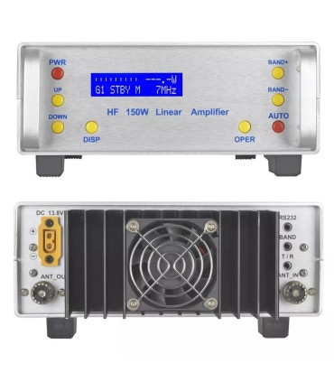 AMPLIFICADOR LINEAL RADIO HAM RS-928, 1,8-30MHz, 150W, HF