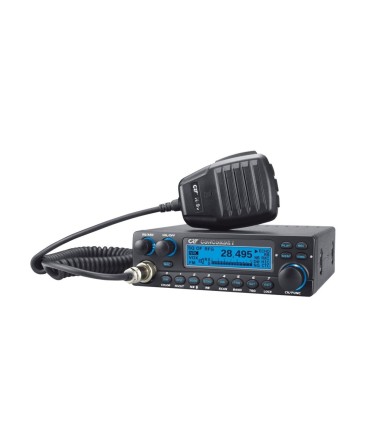 CRT CONCORDE I EMISORA DE 10 METROS CON AM Y FM CB