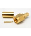 SMA MACHO CRIMPAR ORO RG174