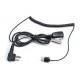 CABLE CAZA SPORTTAC TAMT06/K MICROFONO CON PTT KENWOOD